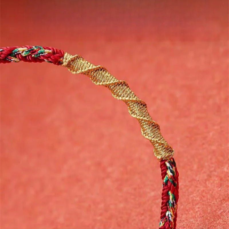 handmade red string bracelet for zodiac year - protection bracelet for men & women - star8s