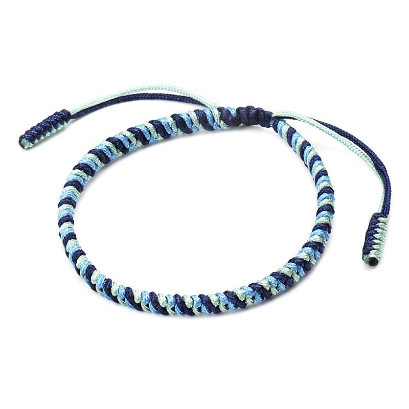 Handmade Red String Bracelet | Three - Color Braided Diamond Knot Bracelet for Men & Women - STAR8S