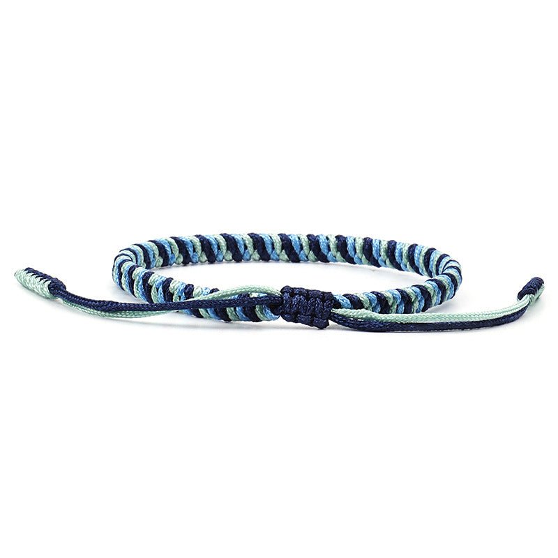 Handmade Red String Bracelet | Three - Color Braided Diamond Knot Bracelet for Men & Women - STAR8S