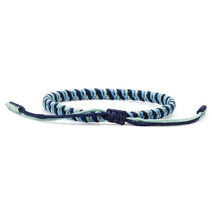 Handmade Red String Bracelet | Three - Color Braided Diamond Knot Bracelet for Men & Women - STAR8S