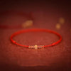 Handwoven Red String Bracelet for Your Zodiac Year - Adjustable, Good Luck & Protection