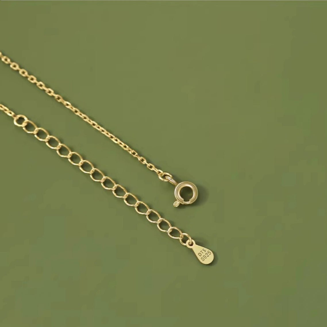 Jade Bamboo Pendant Necklace - S925 Silver Jewelry for Women | Perfect Gift for Mom & Grandma - STAR8S