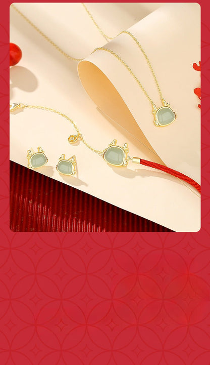 Jade Dragon Necklaces - 925 Silver Hetian Money - Drawing Dragon | STAR8S