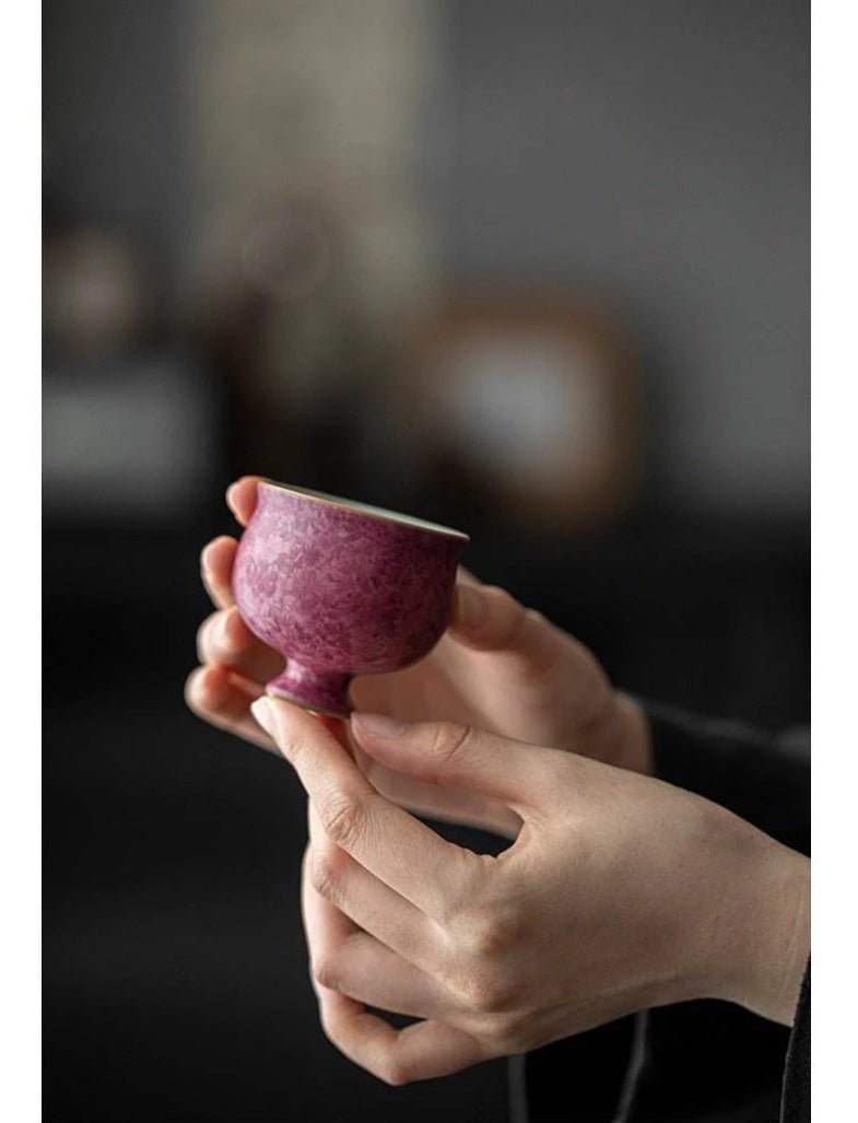Jianzhan Tea Cup – Exquisite Kiln - Changed Crystal, Unique & Elegant for Gongfu Tea - STAR8S