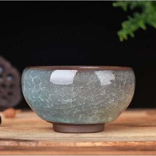 Jianzhan Tea Cups – Home Ice Crackle Glaze, Stress Relief for Daily Sipping & Connoisseur Pride - STAR8S