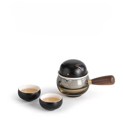 Lucky Cat Kuaike Cup Portable Gongfu Tea Set with Filter - STAR8S