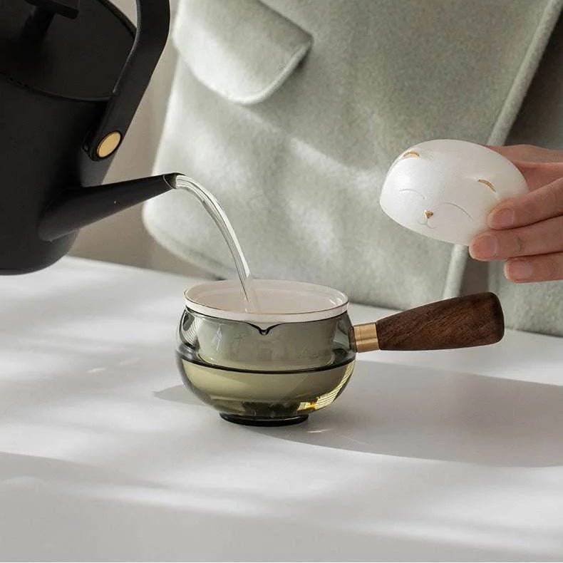 Lucky Cat Kuaike Cup Portable Gongfu Tea Set with Filter - STAR8S