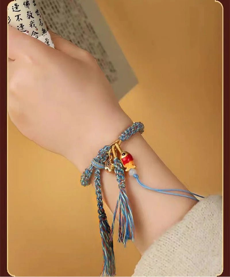 meaningful tibetan hand - woven bracelets: couple/zodiac year/best friends gift | star8s - star8s