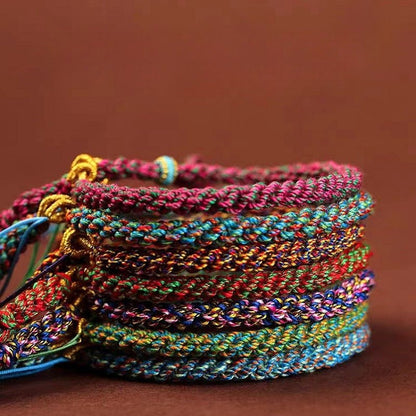 Meaningful Tibetan Hand - Woven Bracelets: Couple/Zodiac Year/Best Friends Gift | STAR8S - STAR8S