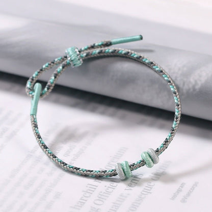 Multicolor Grey Series 8 - Strand Red String Bracelet – Adjustable Unisex Bracelet | STAR8S - STAR8S