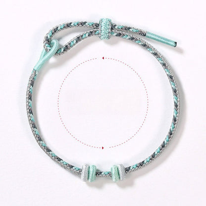 Multicolor Grey Series 8 - Strand Red String Bracelet – Adjustable Unisex Bracelet | STAR8S - STAR8S