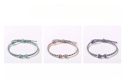 Multicolor Grey Series 8 - Strand Red String Bracelet – Adjustable Unisex Bracelet | STAR8S - STAR8S