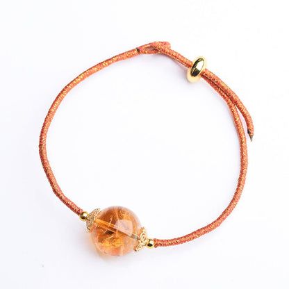 Natural Crystal Five Elements Handcrafted Braided Bracelet | Balance & Harmony Jewelry - STAR8S