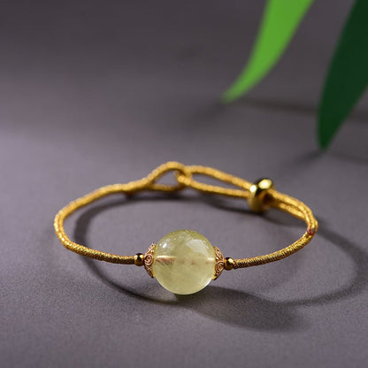 Natural Crystal Five Elements Handcrafted Braided Bracelet | Balance & Harmony Jewelry - STAR8S