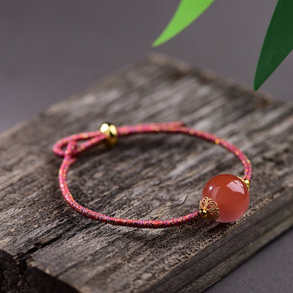 Natural Crystal Five Elements Handcrafted Braided Bracelet | Balance & Harmony Jewelry - STAR8S