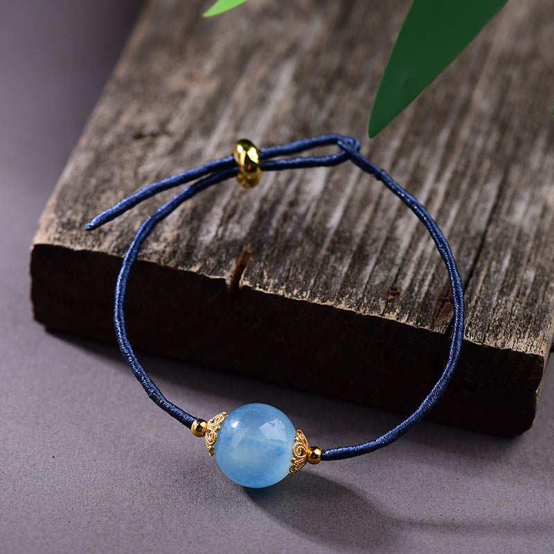 natural crystal five elements handcrafted braided bracelet | balance & harmony jewelry - star8s