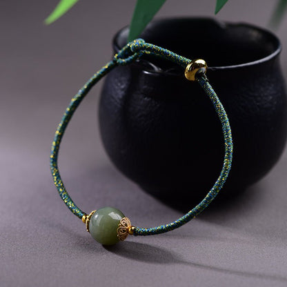 Natural Crystal Five Elements Handcrafted Braided Bracelet | Balance & Harmony Jewelry - STAR8S