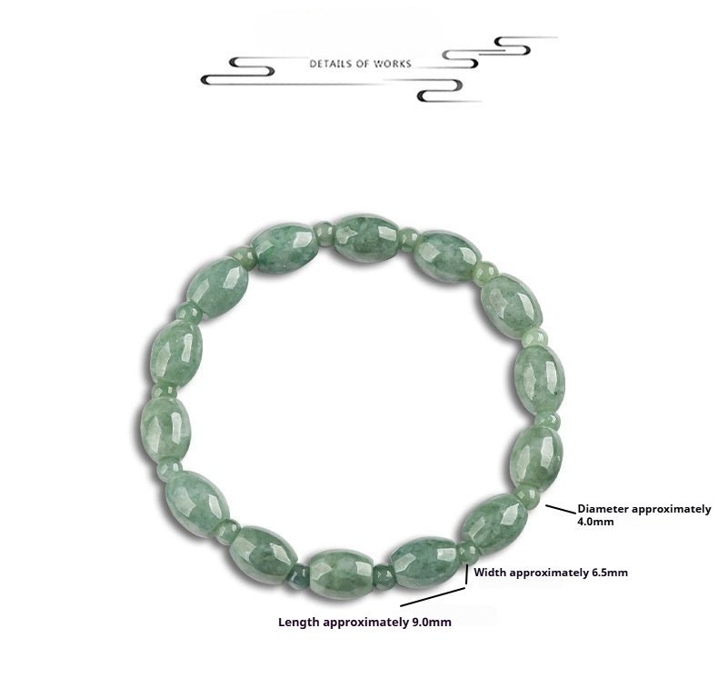 Natural Jade Road to Success Bracelet – Handmade Jade Bead Bracelet for Women - STAR8S