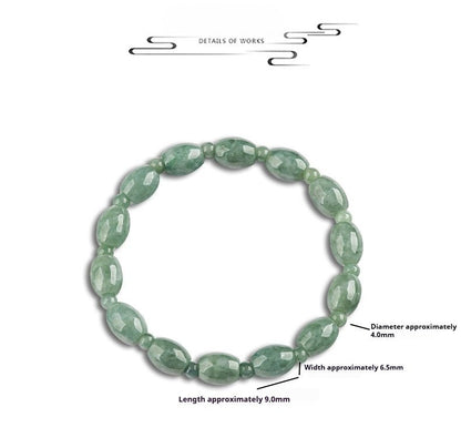 Natural Jade Road to Success Bracelet – Handmade Jade Bead Bracelet for Women - STAR8S