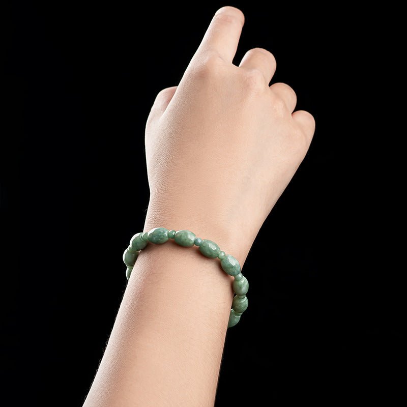 Natural Jade Road to Success Bracelet – Handmade Jade Bead Bracelet for Women - STAR8S