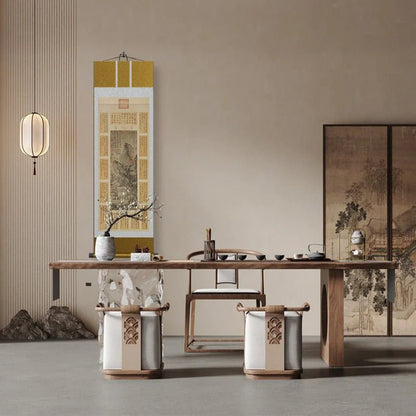 Paint in Chinese: Tang Yin’s Tea - Tasting Scroll HD print | STAR8S - STAR8S