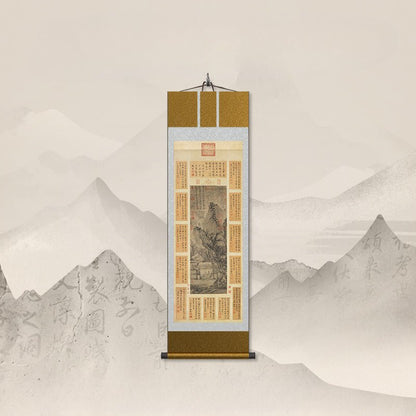 Paint in Chinese: Tang Yin’s Tea - Tasting Scroll HD print | STAR8S