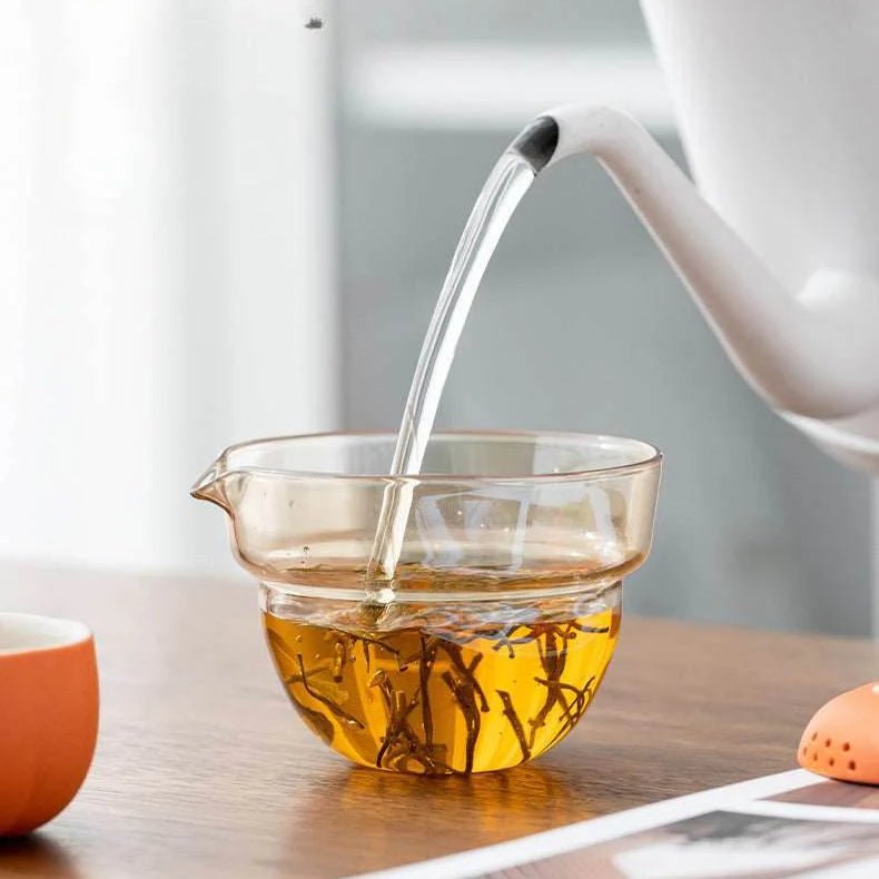 Persimmon Travel Tea Set Portable One Pot Two Cups for Gift - STAR8S