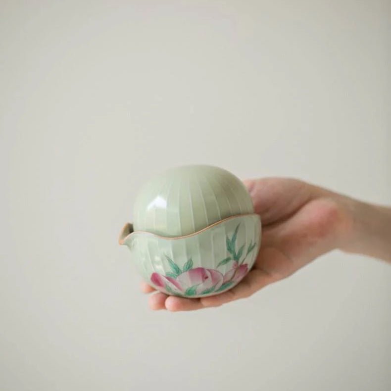 portable tea kit round quick tea set travel solo tea drinking kit - star8s