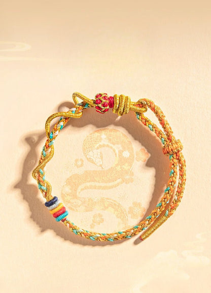 Protective Red String of Fate Bracelet: Snake Year Guard | STAR8S