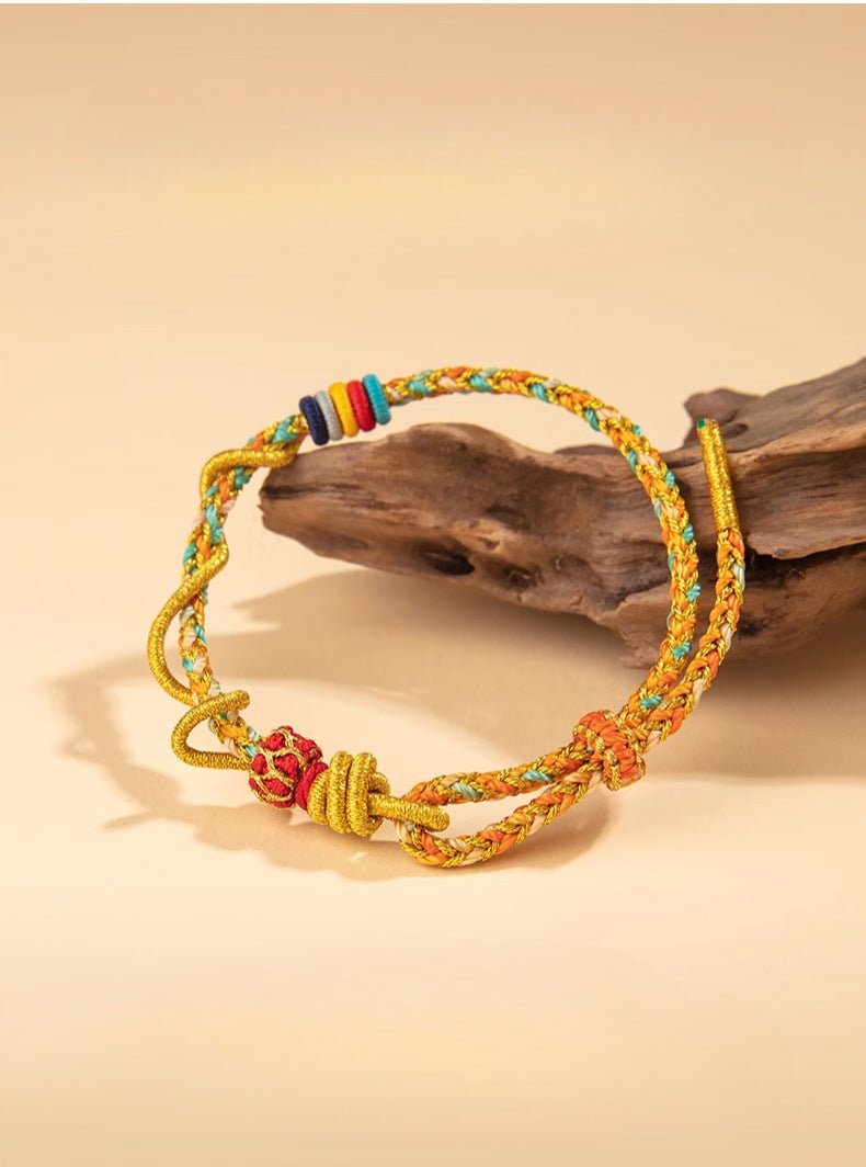 Protective Red String of Fate Bracelet: Snake Year Guard | STAR8S