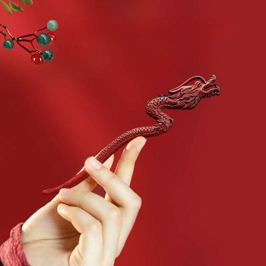 Red Sandalwood Vintage Hairpin Hanfu Style Gift Box for Girlfriend - STAR8S