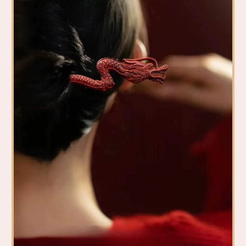 red sandalwood vintage hairpin hanfu style gift box for girlfriend - star8s
