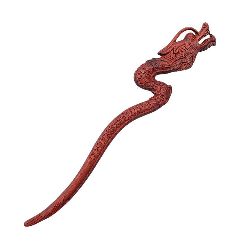 Red Sandalwood Vintage Hairpin Hanfu Style Gift Box for Girlfriend - STAR8S