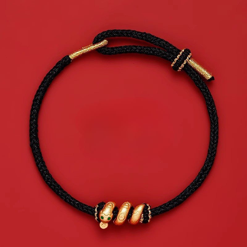 red string bracelet: 2025 snake zodiac year roll design | star8s