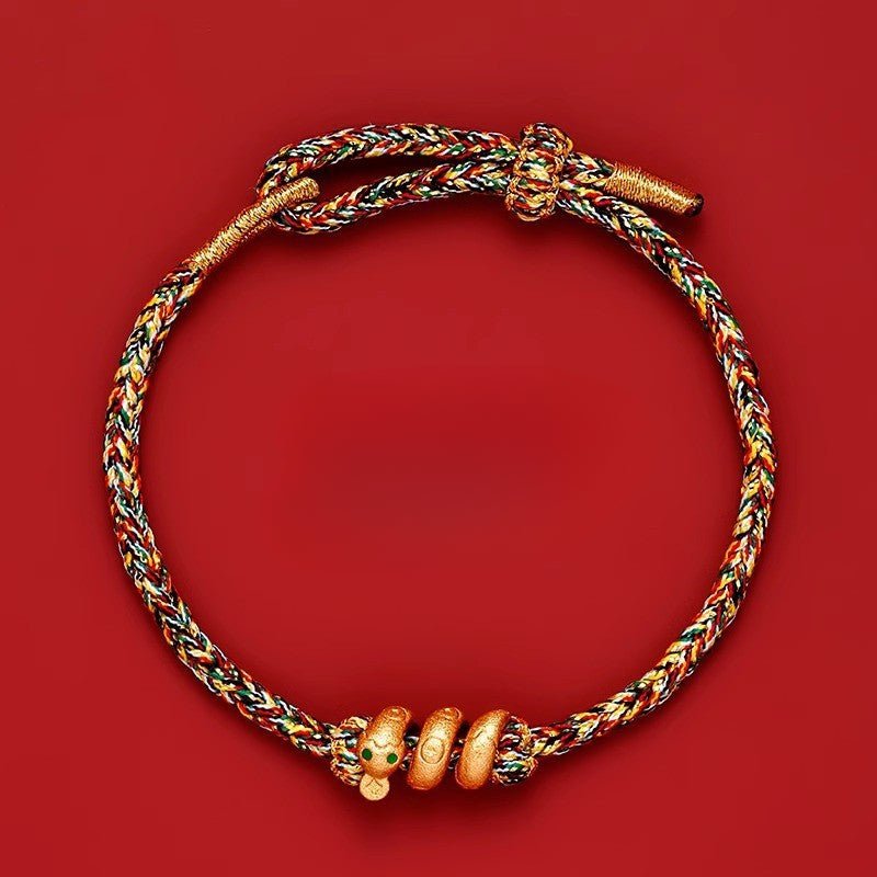 red string bracelet: 2025 snake zodiac year roll design | star8s