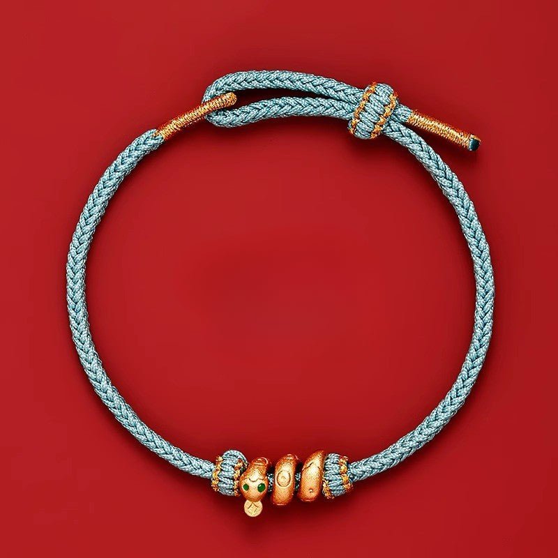 Red String Bracelet: 2025 Snake Zodiac Year Roll Design | STAR8S