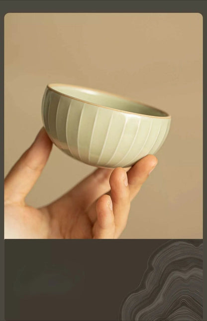 Ru Kiln Kuaike Cup Portable Anti - Scald Gongfu Tea Travel Set - STAR8S
