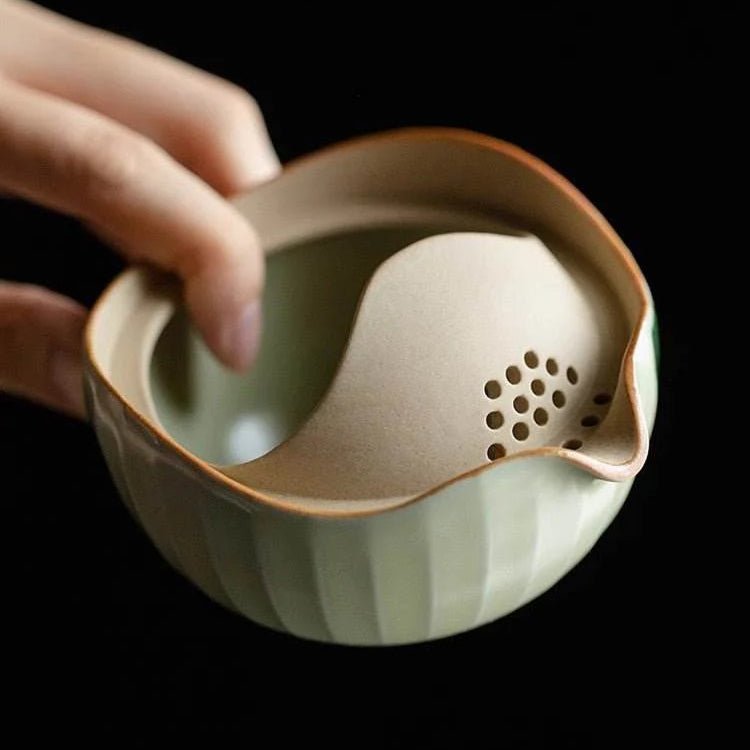 Ru Kiln Quick Cup Portable Creative Travel Gongfu Tea Set - STAR8S