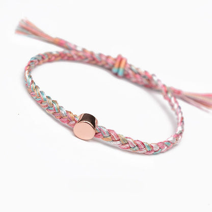S925 Silver Red String Bracelet Colorful Original Design dragon boat Festival - STAR8S