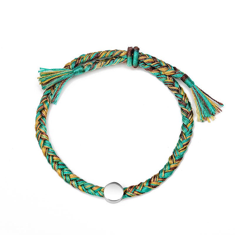 S925 Silver Red String Bracelet Colorful Original Design dragon boat Festival - STAR8S