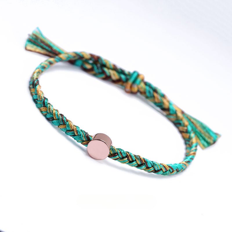 s925 silver red string bracelet colorful original design dragon boat festival - star8s