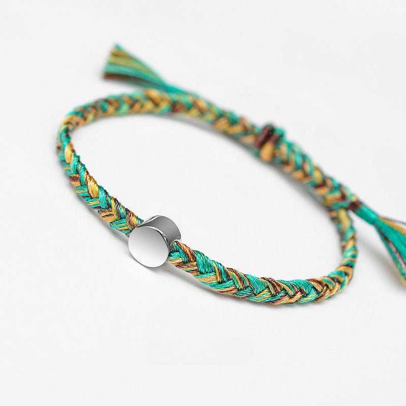 s925 silver red string bracelet colorful original design dragon boat festival - star8s
