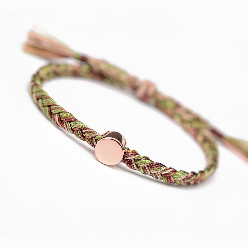 S925 Silver Red String Bracelet Colorful Original Design dragon boat Festival - STAR8S