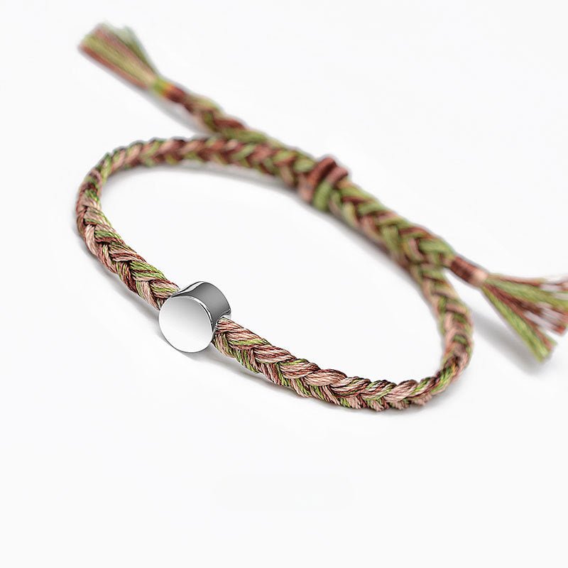 S925 Silver Red String Bracelet Colorful Original Design dragon boat Festival - STAR8S
