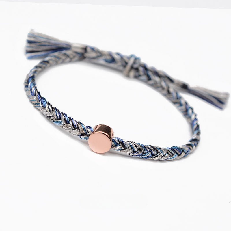 S925 Silver Red String Bracelet Colorful Original Design dragon boat Festival - STAR8S