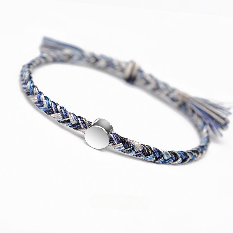 s925 silver red string bracelet colorful original design dragon boat festival - star8s