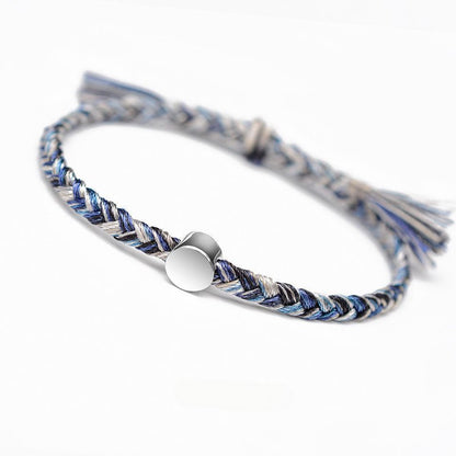 S925 Silver Red String Bracelet Colorful Original Design dragon boat Festival - STAR8S