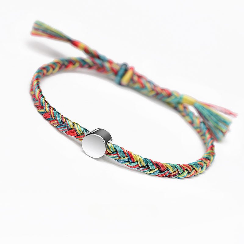 s925 silver red string bracelet colorful original design dragon boat festival - star8s