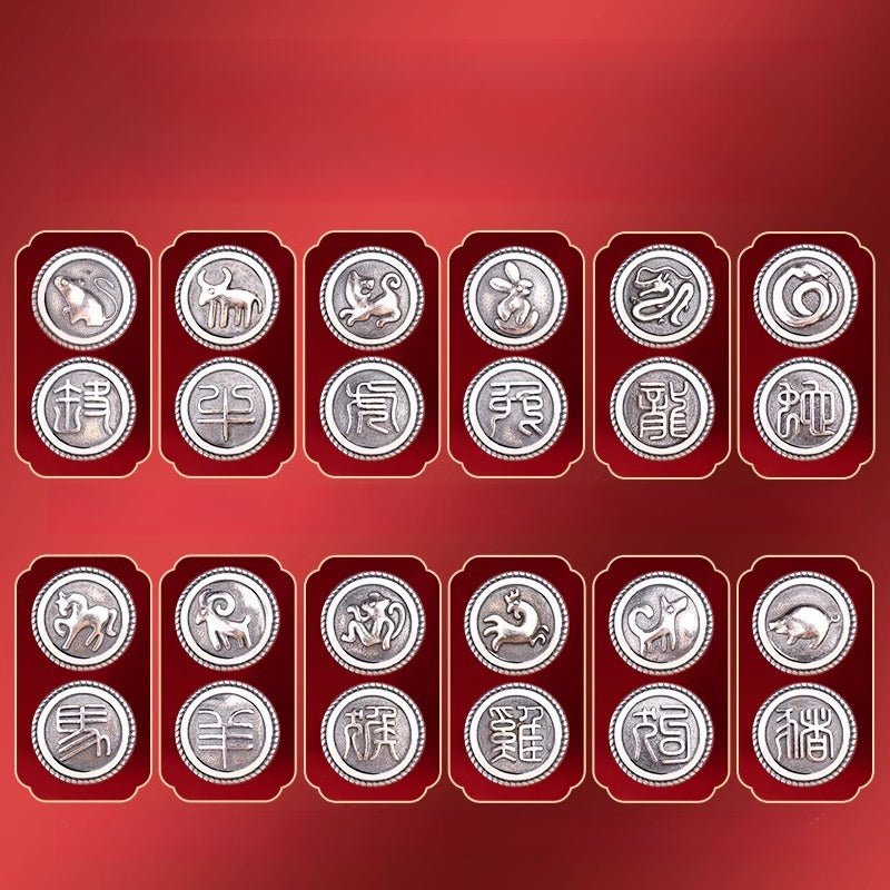 S925 Sterling Silver 12 Zodiac Red String Bracelet – Snake Year 2025 Edition 🐍 - STAR8S