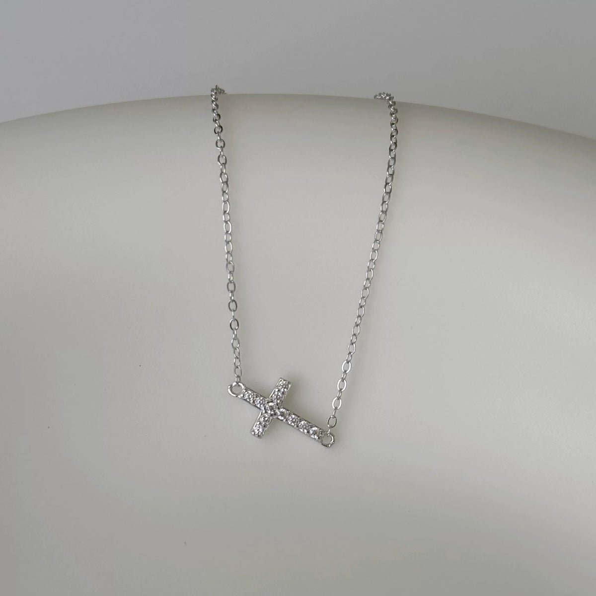 s925 sterling silver 18k gold plated cross bracelet with zircon stones – elegant, versatile, luxury design for women - star8s